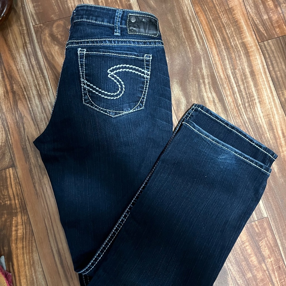 Silver jeans
